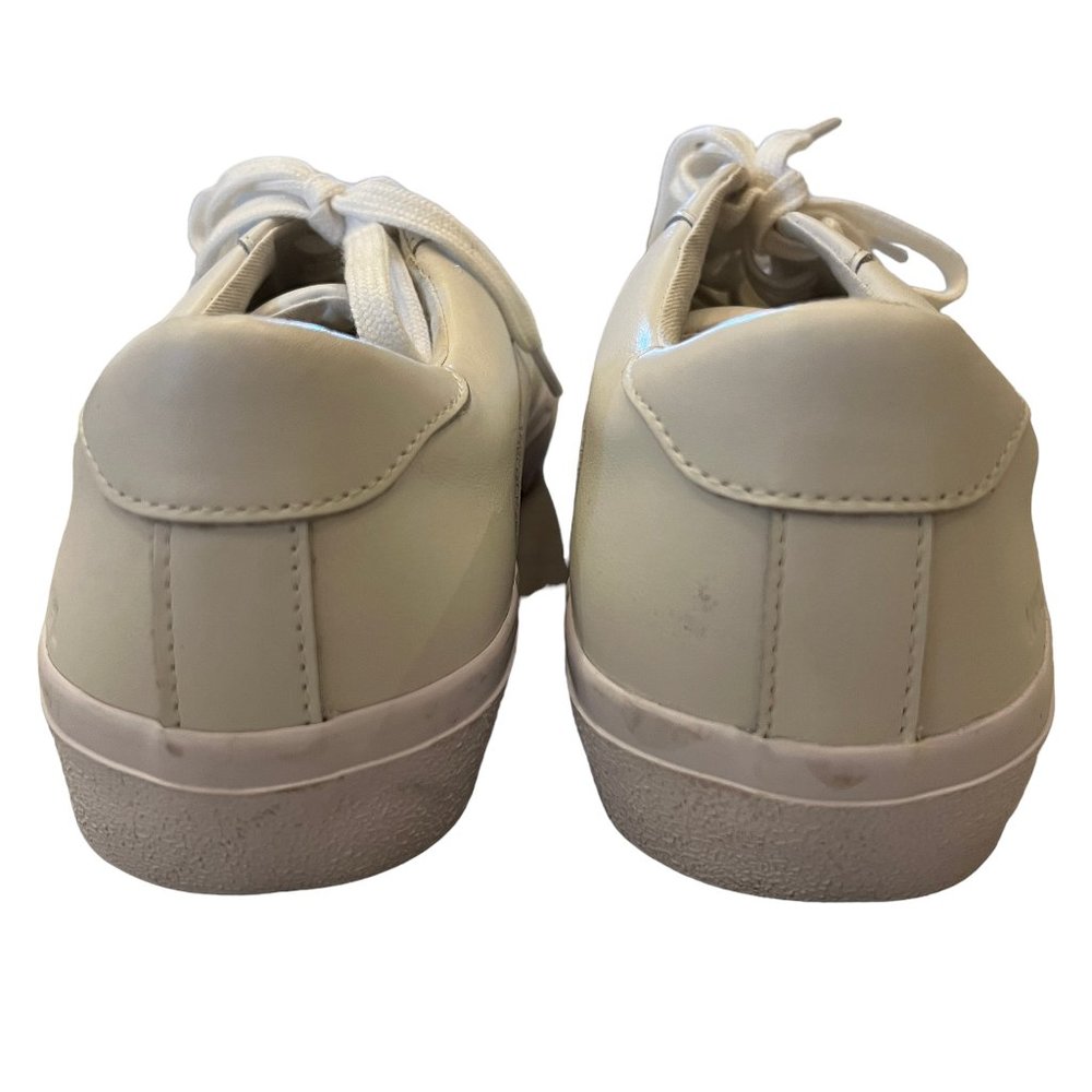 Always in style! New Madewell Unisex White Leather Sneakers Women Sz 9 &… - Picture 7 of 13